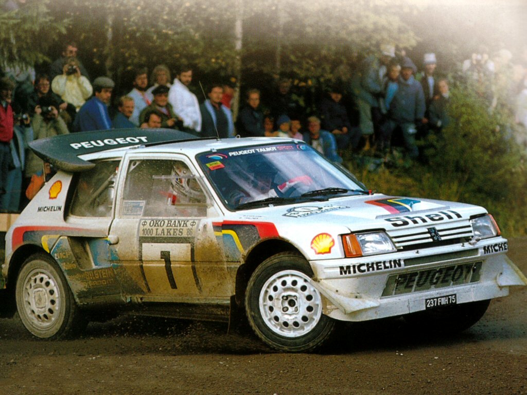 Peugeot 205 ралли